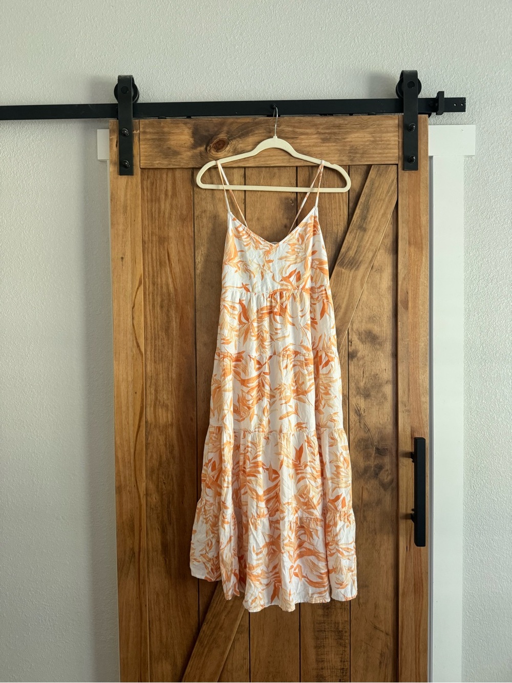 Abercrombie Floral Spaghetti-Strap Maxi Dress